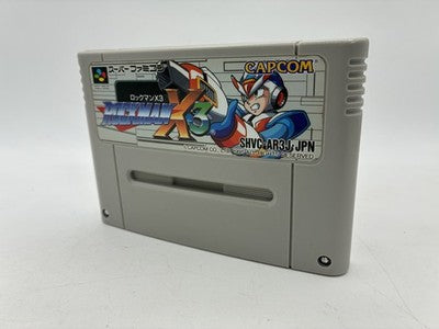 Mega Man X3 Nintendo Super Famicom Japan Import NTSC-J – Japanese retro console – Enjoy Game Japan