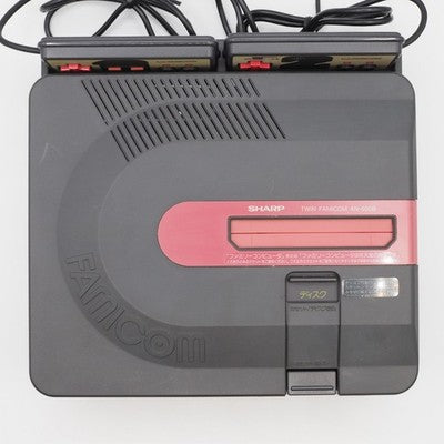 Sharp Twin Famicom Console system AN-500B Boxed NTSC-J Tested New Belt replaced