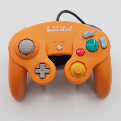 Nintendo GameCube Console System Orange + Game Boy Player Boxed NTSC-J Tested