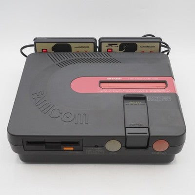 Sharp Twin Famicom Console system AN-500B Boxed NTSC-J Tested New Belt replaced – Japanese retro console – Enjoy Game Japan