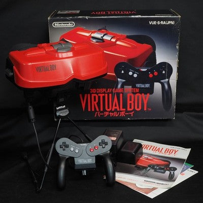 VIRTUAL BOY Nintendo 3D Display Game Console System Boxed Tested 1995 – Japanese retro console – Enjoy Game Japan
