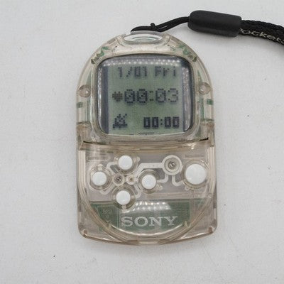 Sony PocketStation Crystal SCPH-4000 PlayStation 1 Boxed Tested w/ Strap PS1 – Japanese retro console – Enjoy Game Japan