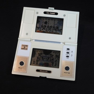 Nintendo Game & Watch Oil Panic OP-51 Handheld Console Multi Screen Japan