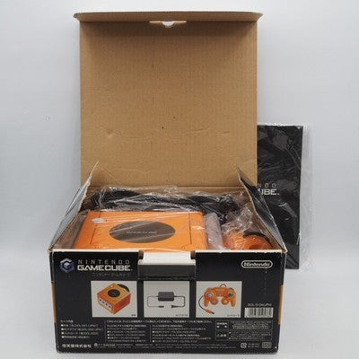 Nintendo GameCube Console system DOL-001 Orange Battery replaced Boxed Tested