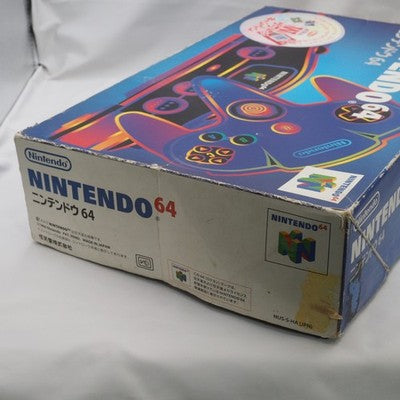 Nintendo 64 Console System Black NUS-001 Boxed NTSC-J NTSC-U/C Tested N64