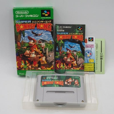 SUPER DONKEY KONG 1 2 3 Set Nintendo Super Famicom SFC NTSC-J Japan Tested – Japanese retro console – Enjoy Game Japan