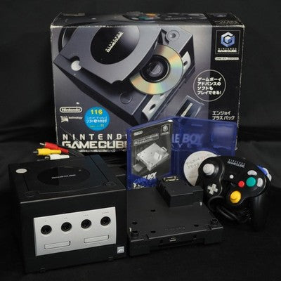 Nintendo GameCube Console Black Boxed Enjoy Game Pack Tested NTSC-J NTSC-U/C – Japanese retro console – Enjoy Game Japan