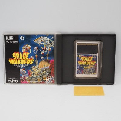 Space Invaders NEC PC Engine HuCARD Taito NTSC-J Japan – Japanese retro console – Enjoy Game Japan