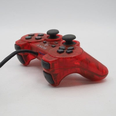 Sony PlayStation 2 DualShock Controller Crimson Red clear Tested SCPH-10010 PS2 – Japanese retro console – Enjoy Game Japan