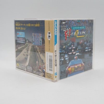 Nichibutsu F1 Circus '92 PC Engine HuCARD NTSC-J Japan Racing Game Tested