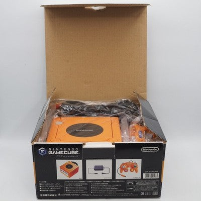 Nintendo GameCube Console system DOL-001 Orange Battery replaced Boxed Tested