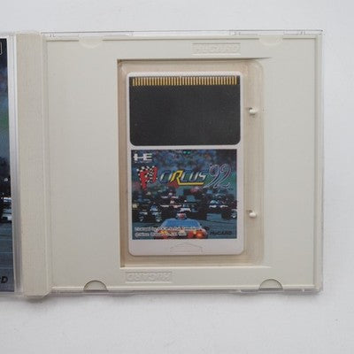 Nichibutsu F1 Circus '92 PC Engine HuCARD NTSC-J Japan Racing Game Tested – Japanese retro console – Enjoy Game Japan