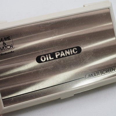 Nintendo Game & Watch Oil Panic OP-51 Handheld Console Multi Screen Japan