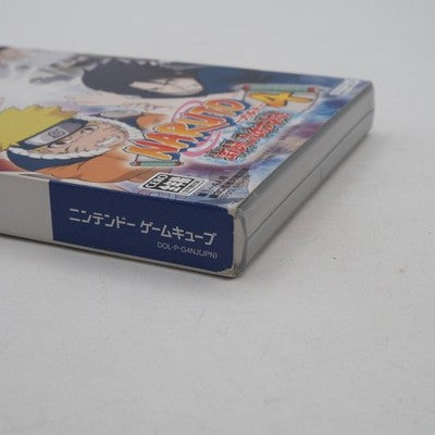 NARUTO Gekito Ninja Taisen 4 Nintendo GameCube NTSC-J Japan Tested GC