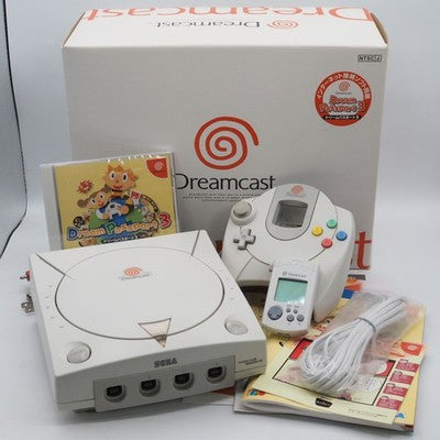 Dreamcast Console system ASAHI 670-14071C HKT-3000 Sega Boxed NTSC-J Tested | Enjoy Game Japan