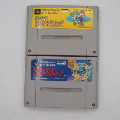 Nintendo Super Scope SHVC-013 Super Famicom NTSC-J Japan Boxed W/ 2 Games Tested