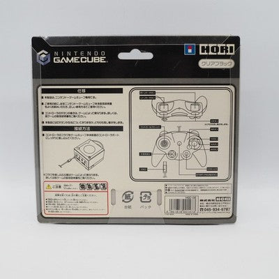 Hori Pad Cube Clear Black Controller HGC-08 Nintendo GameCube NTSC-J Japan Used – Japanese retro console – Enjoy Game Japan