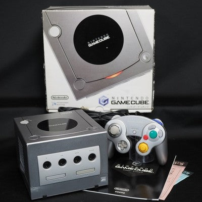 Nintendo GameCube Console System Silver Boxed DOL-101 NTSC-J NRSC-U/C Tested GC
