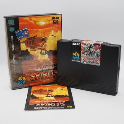 Samurai Spirits (Samurai Shodown) SNK Neo Geo AES NTSC-J Japan Tested – Japanese retro console – Enjoy Game Japan