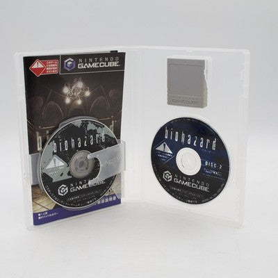 BIOHAZARD 1 w/ Memory Card Resident Evil  Nintendo GameCube Game NTSC-J Tested – Japanese retro console – Enjoy Game Japan