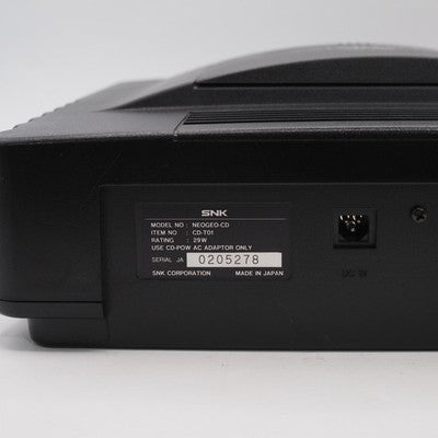 NEO GEO CD CD-T01 Console system + 2 controllers SNK Tested NTSC-J Japan – Japanese retro console – Enjoy Game Japan