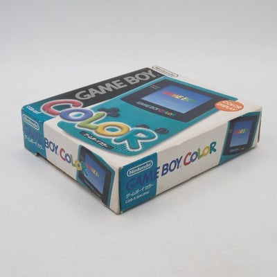 Nintendo GAME BOY COLOR Blue CGB-001 Handheld system Boxed Tested Working GBC