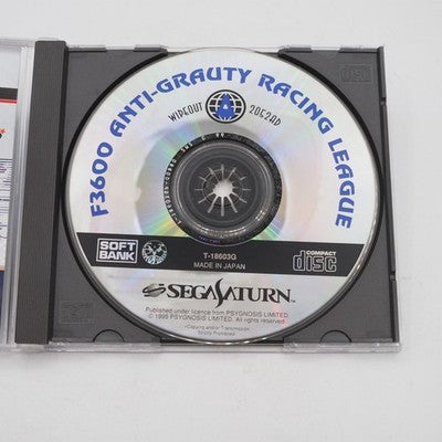 WIPEOUT Wipe Out Sega Saturn SS NTSC-J Japan Tested – Japanese retro console – Enjoy Game Japan