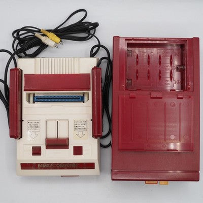 Nintendo Famicom AV Mod + Disk System Console system Belt Replaced Boxed NTSC-J