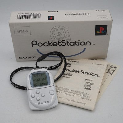Sony PocketStation SCPH-4000 White Boxed Tested w/ strap PlayStation 1 PS1 – Japanese retro console – Enjoy Game Japan