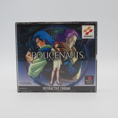 POLICENAUTS PS1 PlayStation KONAMI NTSC-J Japan Tested