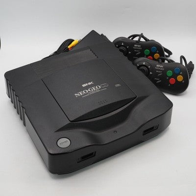 NEO GEO CD CD-T01 Console system + 2 controllers SNK Tested NTSC-J Japan – Japanese retro console – Enjoy Game Japan