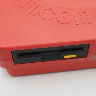 Sharp Twin Famicom Console system AN-500R Red NTSC-J Japan Tested Belt replaced