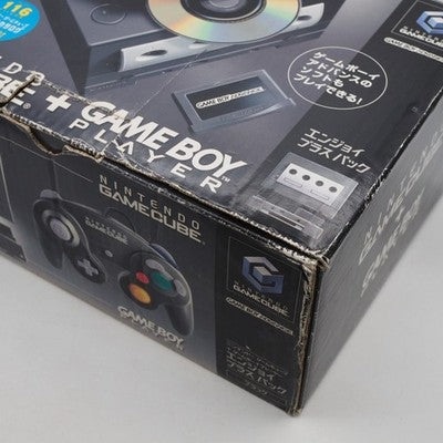 Nintendo GameCube Console Black Boxed Enjoy Game Pack Tested NTSC-J NTSC-U/C