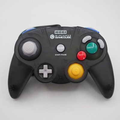 Hori Pad Cube Clear Black Controller HGC-08 Nintendo GameCube NTSC-J Japan Used – Japanese retro console – Enjoy Game Japan