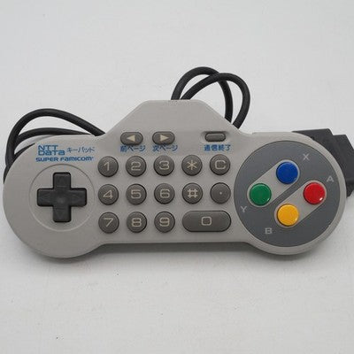 Super Famicom NTT Data Keypad Controller NDK10 Nintendo Key pad Tested Japan – Japanese retro console – Enjoy Game Japan