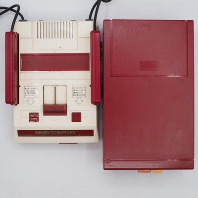 Nintendo Famicom + Disk System Console system Belt Replaced Boxed NTSC-J Tested