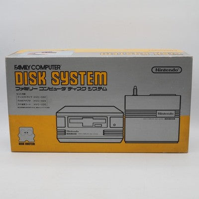 Nintendo Famicom + Disk System Console system Belt Replaced Boxed NTSC-J Tested