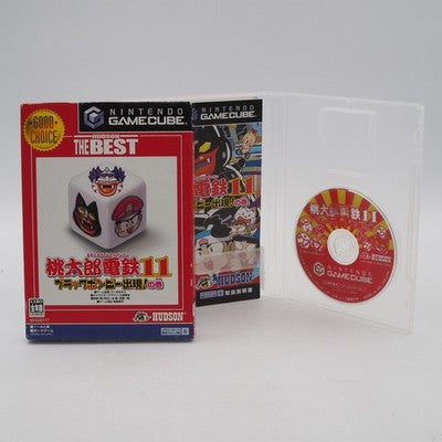 MOMOTARO DENTETSU 11 Black Bonbie Peach Boy The Best ver  Nintendo GameCube