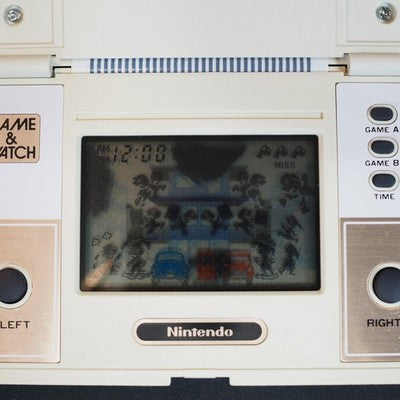 Nintendo Game & Watch Oil Panic OP-51 Handheld Console Multi Screen Japan
