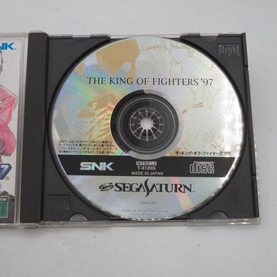 The King of Fighters '97 KOF SNK Sega Saturn SS NTSC-J Tested with Spine card