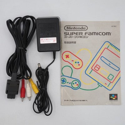 Nintendo Super Famicom Console System Boxed 1CHIP-01 mode Tested Working SF