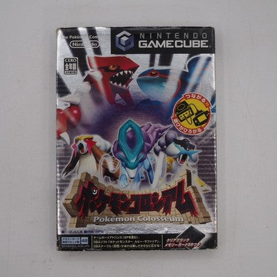 POKEMON COLOSSEUM w/ Memory card DOL-008 (59 Blocks) Nintendo GameCube Tested GC