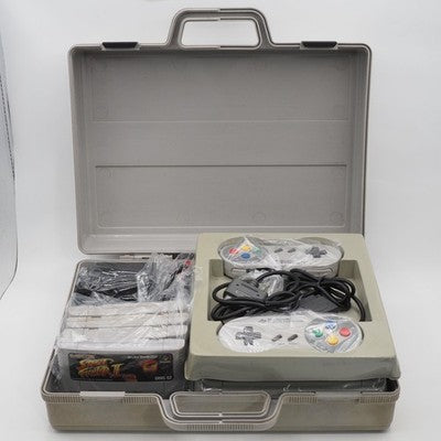 Nintendo Super Famicom Console system NTSC-J w/ 4 Games & Carrying case Tested – Japanese retro console – Enjoy Game Japan
