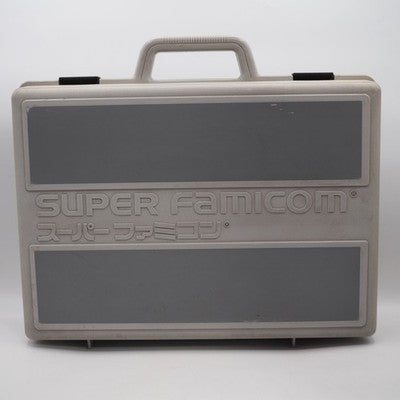 Nintendo Super Famicom Console system NTSC-J w/ 4 Games & Carrying case Tested – Japanese retro console – Enjoy Game Japan