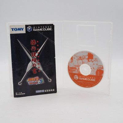 NARUTO Gekito Ninja Taisen 3 Nintendo GameCube NTSC-J Japan Tested – Japanese retro console – Enjoy Game Japan