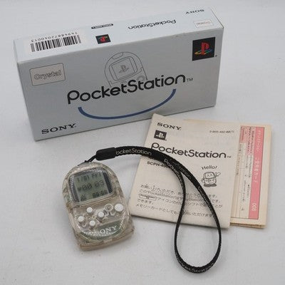 Sony PocketStation Crystal SCPH-4000 PlayStation 1 Boxed Tested w/ Strap PS1 – Japanese retro console – Enjoy Game Japan