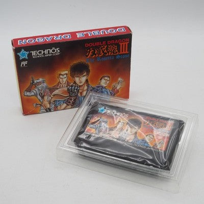 Double Dragon III Nintendo Famicom FC NTSC-J Japan Tested – Japanese retro console – Enjoy Game Japan