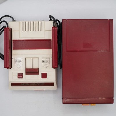 Nintendo Famicom + Disk System Console system Belt Replaced Boxed NTSC-J Tested
