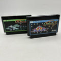 NES Famicom Galaga & Galaxian Set Namco Shooter Cartridge Tested JP