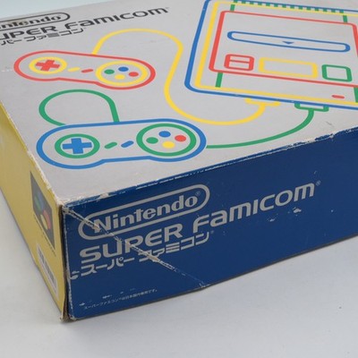 Nintendo Super Famicom Console System Boxed 1CHIP-03 mode Tested Working SF